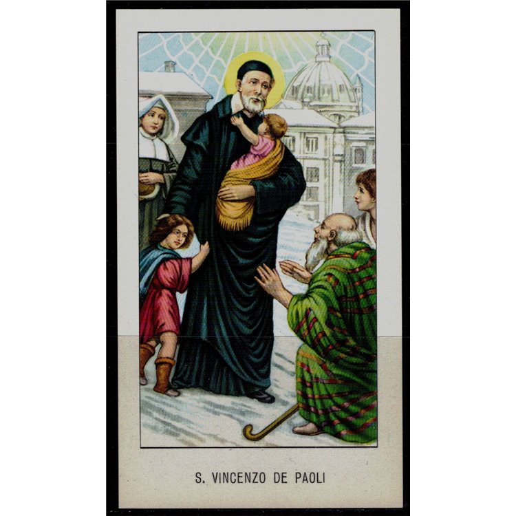 SANTINO (HOLY CARD) St. Vincent de Paul ed. EGIM n° 84