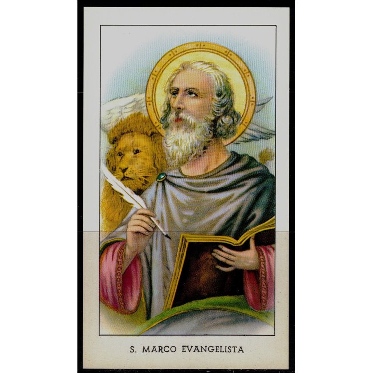 SANTINO (HOLY CARD) S. Marco Evangelista ed. EGIM n° 88