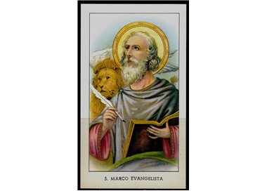 SANTINO (HOLY CARD) S. Marco Evangelista ediz. EGIM n° 88