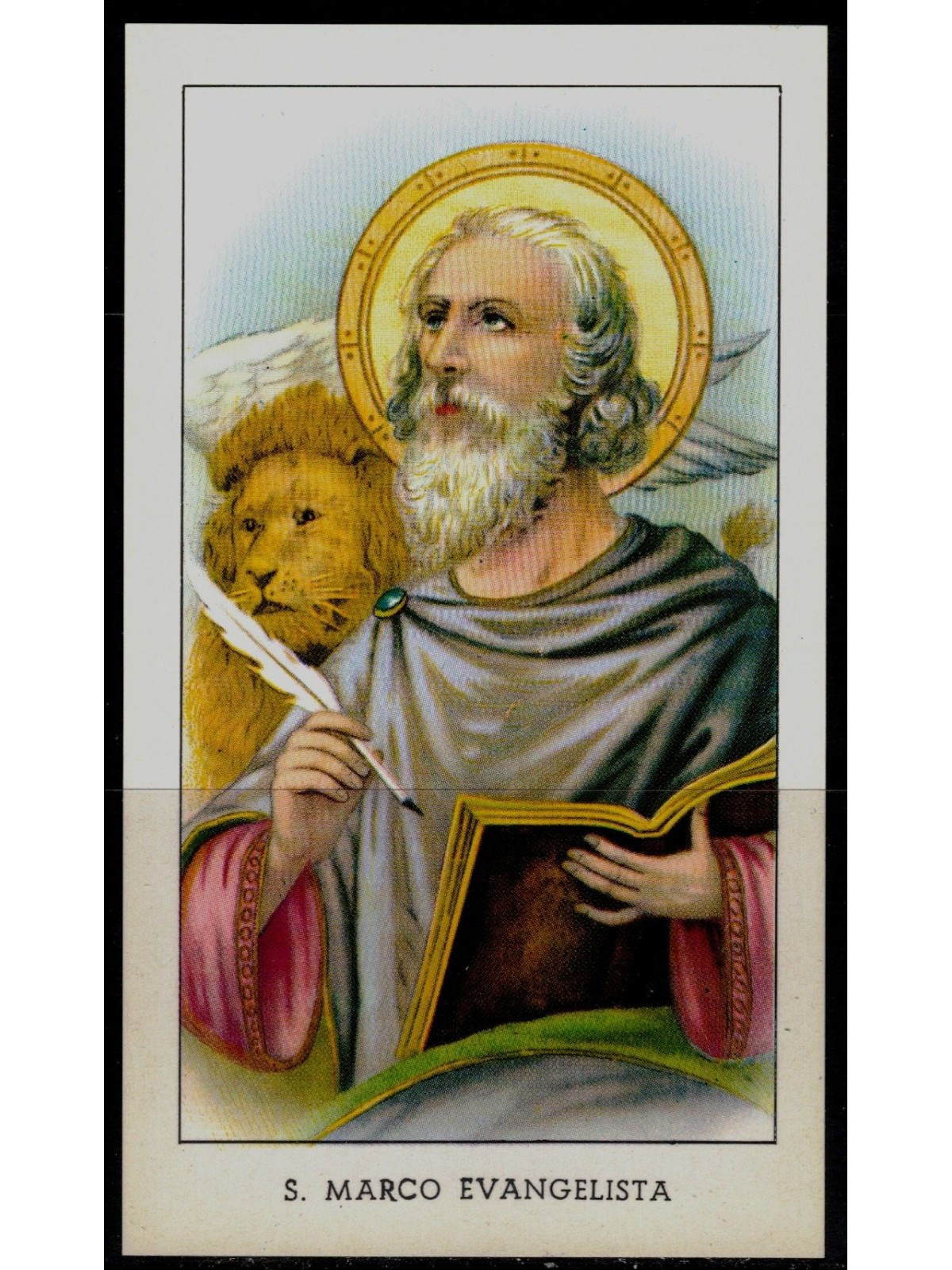 SANTINO (HOLY CARD) S. Marco Evangelista ed. EGIM n° 88