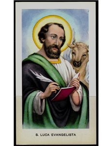 SANTINO (HOLY CARD) S. Luca Evangelista ediz. EGIM n° 89