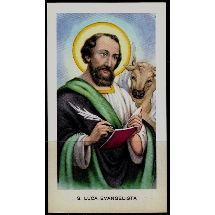 SANTINO (HOLY CARD) S. Luca Evangelista ed. EGIM n° 89