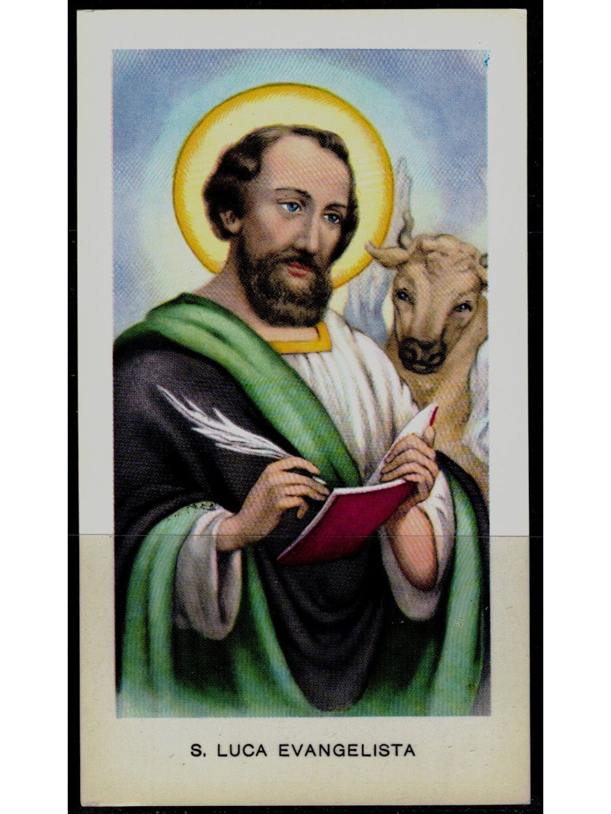 SANTINO (HOLY CARD) S. Luca Evangelista ed. EGIM n° 89