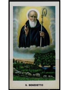 SANTINO (HOLY CARD) S. Benedetto ediz. EGIM n° 90