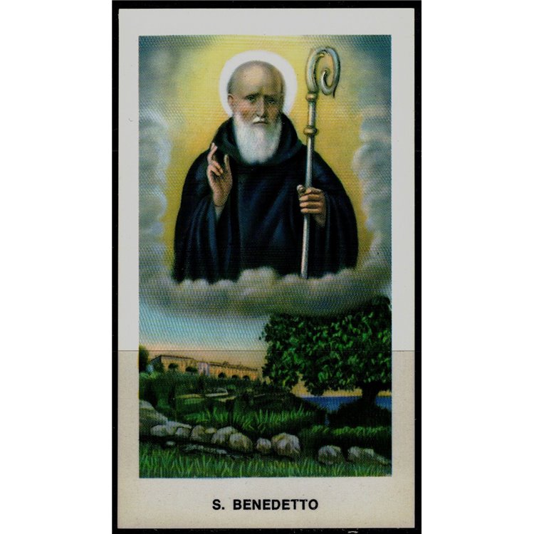 SANTINO (HOLY CARD) S. Benedetto ediz. EGIM n° 90
