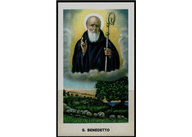 SANTINO (HOLY CARD) S. Benedetto ediz. EGIM n° 90
