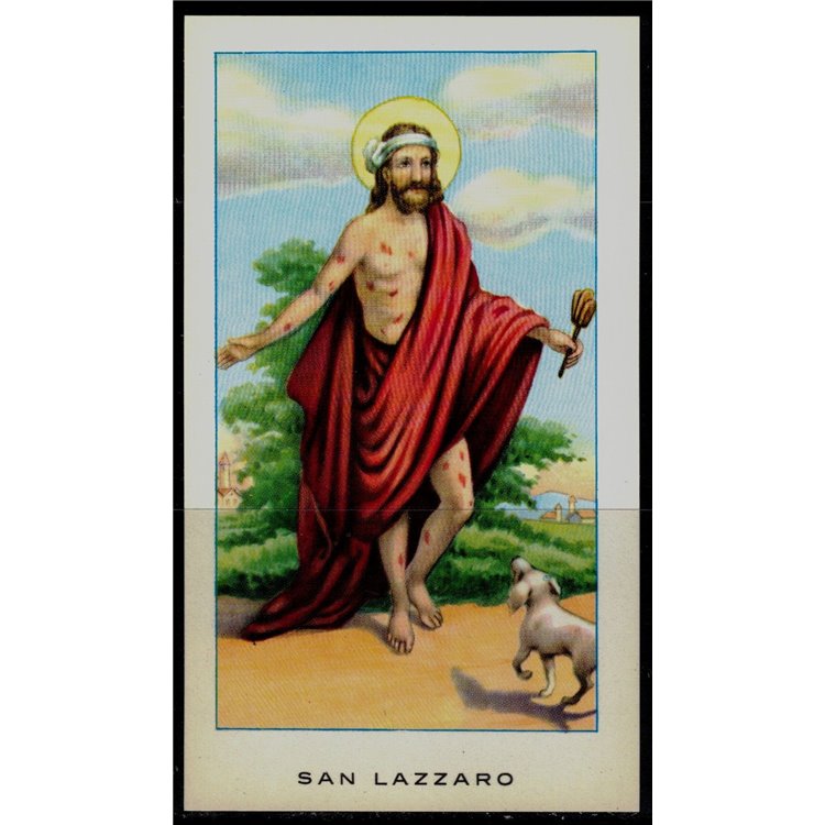 HOLY CARD Saint Lazarus, EGIM edition no. 92