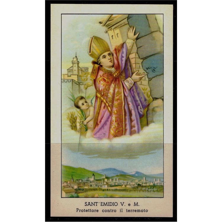 SANTINO (HOLY CARD) Sant'Emidio ed. EGIM n° 93