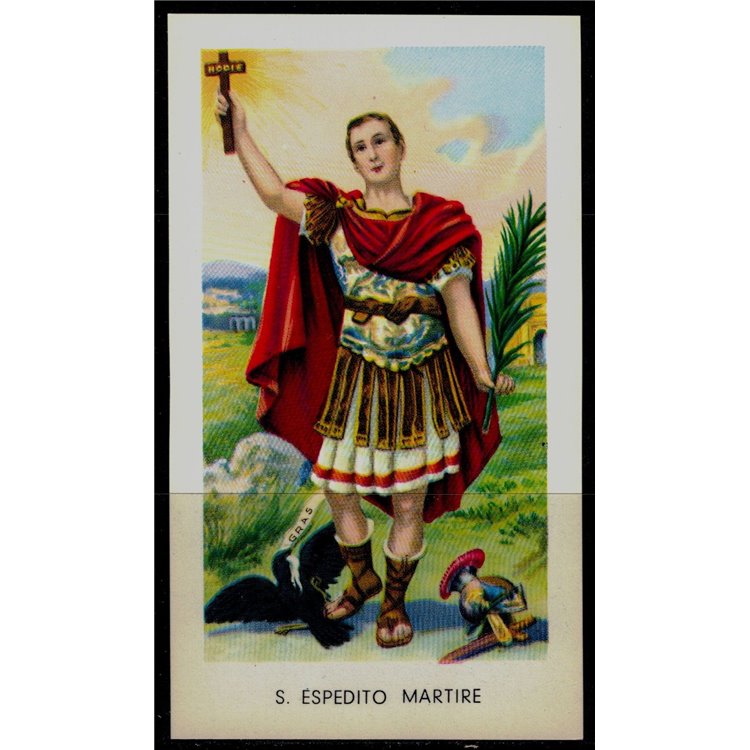 HOLY CARD St. Expeditus Martyr, EGIM edition no. 94