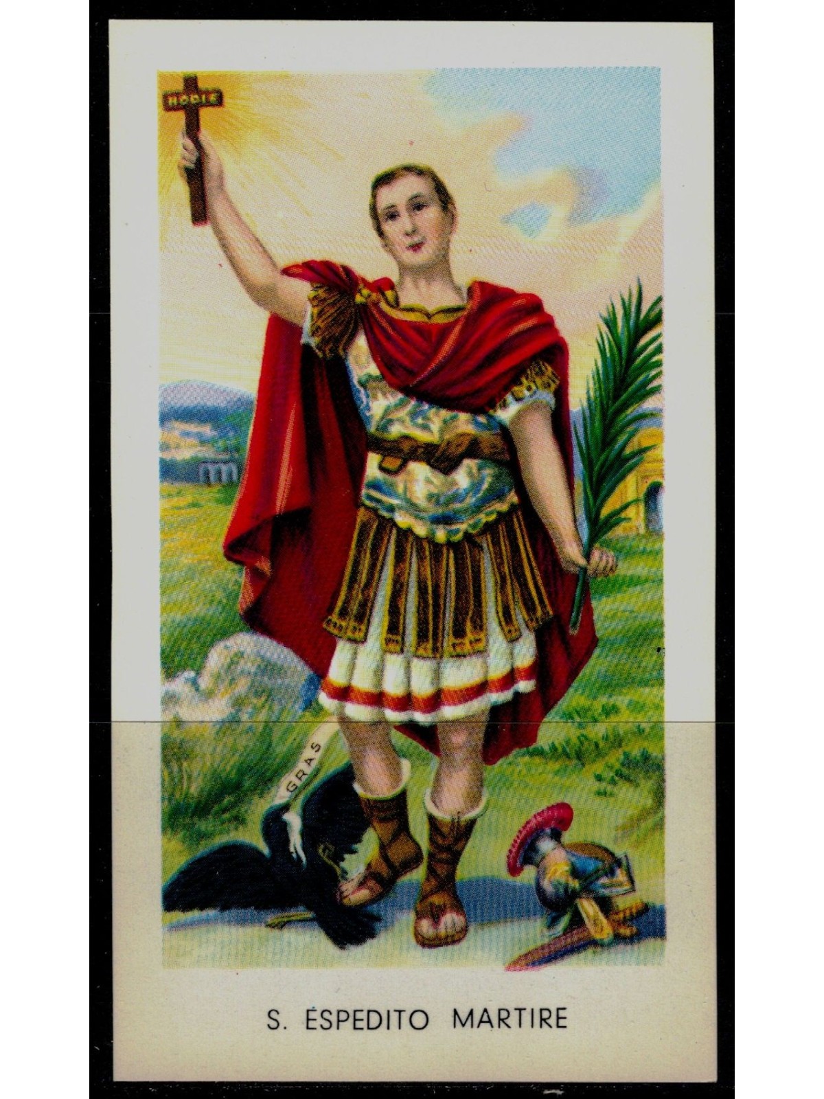 SANTINO (HOLY CARD) S. Espedito Martire ediz. EGIM n° 94