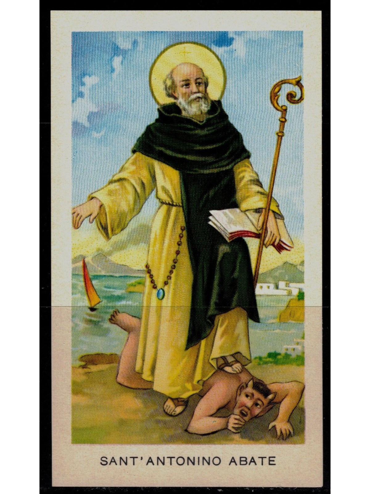 SANTINO (HOLY CARD) Sant'Antonino Abate ediz. EGIM n° 97
