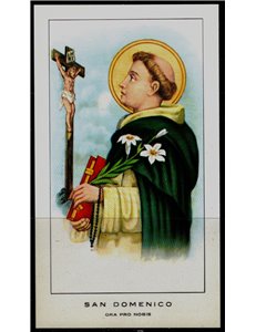 SANTINO (HOLY CARD) San Domenico ediz. EGIM n° 99