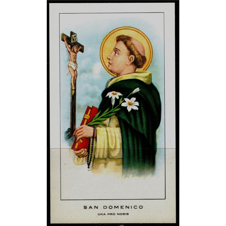 SANTINO (HOLY CARD) San Domenico ediz. EGIM n° 99