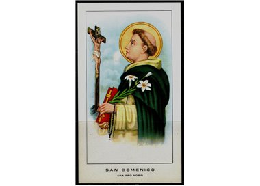 SANTINO (HOLY CARD) San Domenico ediz. EGIM n° 99