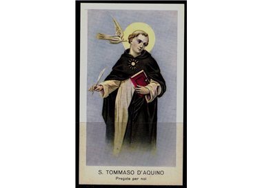SANTINO (HOLY CARD) S. Tommaso d'Aquino ediz. EGIM n° 101