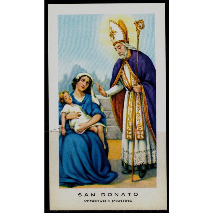 SANTINO (HOLY CARD) San Donato ed. EGIM n° 103