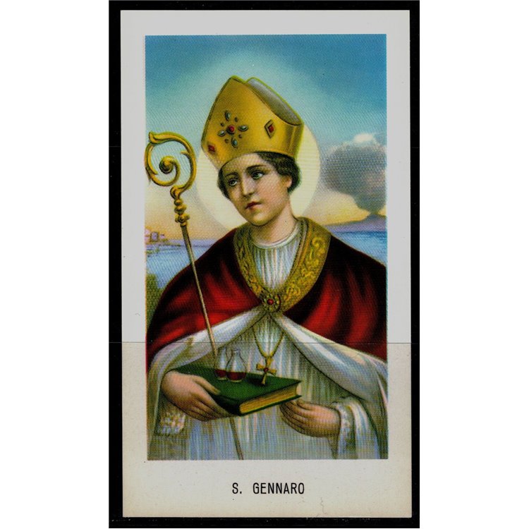 SANTINO (HOLY CARD) S. Gennaro ed. EGIM n° 107