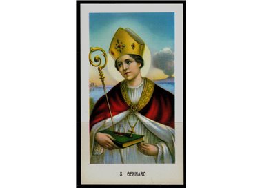 SANTINO (HOLY CARD) S. Gennaro ediz. EGIM n° 107