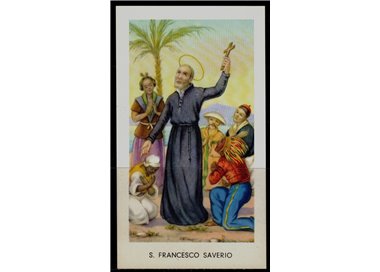 HOLY CARD St. Francis Xavier, EGIM edition no. 110