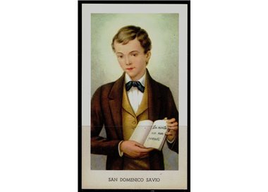 HOLY CARD Saint Dominic Savio, EGIM edition no. 114