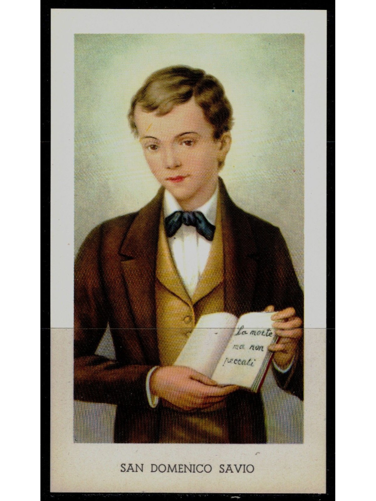 SANTINO (HOLY CARD) San Domenico Savio ediz. EGIM n° 114