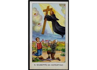 SANTINO (HOLY CARD) S. Giuseppe da Copertino ediz. EGIM n° 175