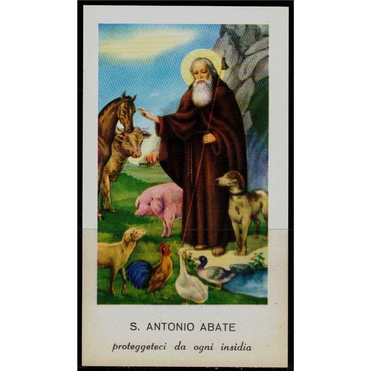 HOLY CARD St. Anthony the Abbot, EGIM edition no. 222