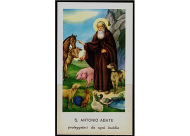 HOLY CARD St. Anthony the Abbot, EGIM edition no. 222
