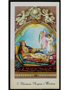 HOLY CARD St. Philomena, Virgin and Martyr, EGIM edition no. 237
