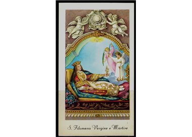 HOLY CARD St. Philomena, Virgin and Martyr, EGIM edition no. 237