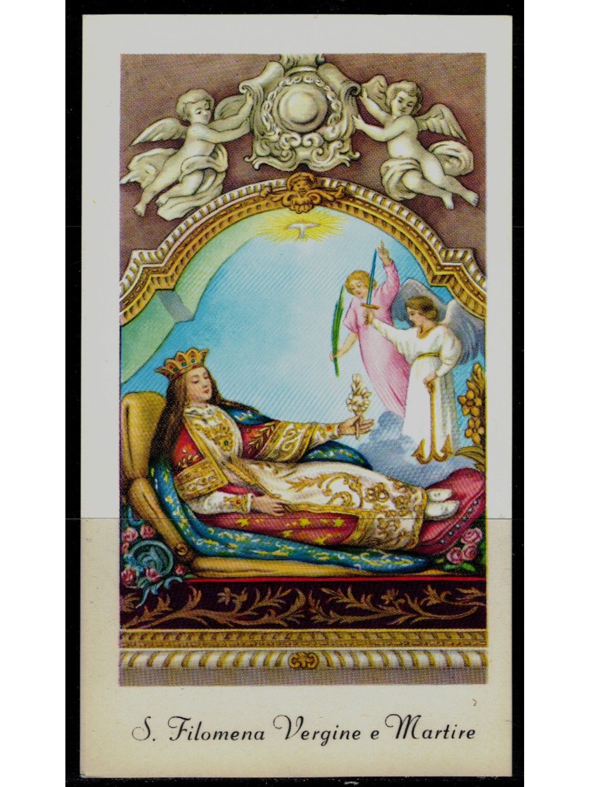 HOLY CARD St. Philomena, Virgin and Martyr, EGIM edition no. 237