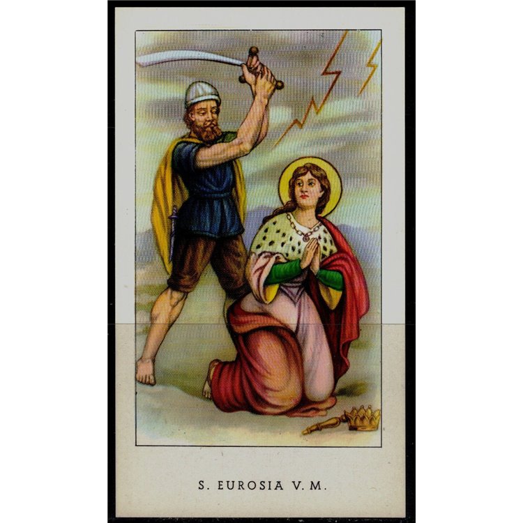 SANTINO (HOLY CARD) S. Eurosia ed. EGIM n° 245