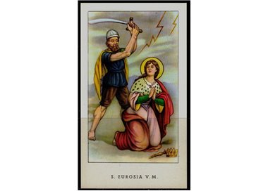SANTINO (HOLY CARD) S. Eurosia ediz. EGIM n° 245