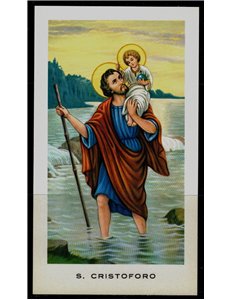 SANTINO (HOLY CARD) S. Cristoforo ediz. EGIM n° 259