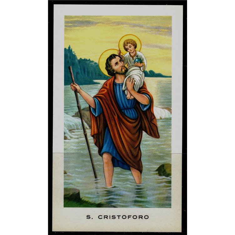 SANTINO (HOLY CARD) S. Cristoforo ed. EGIM n° 259