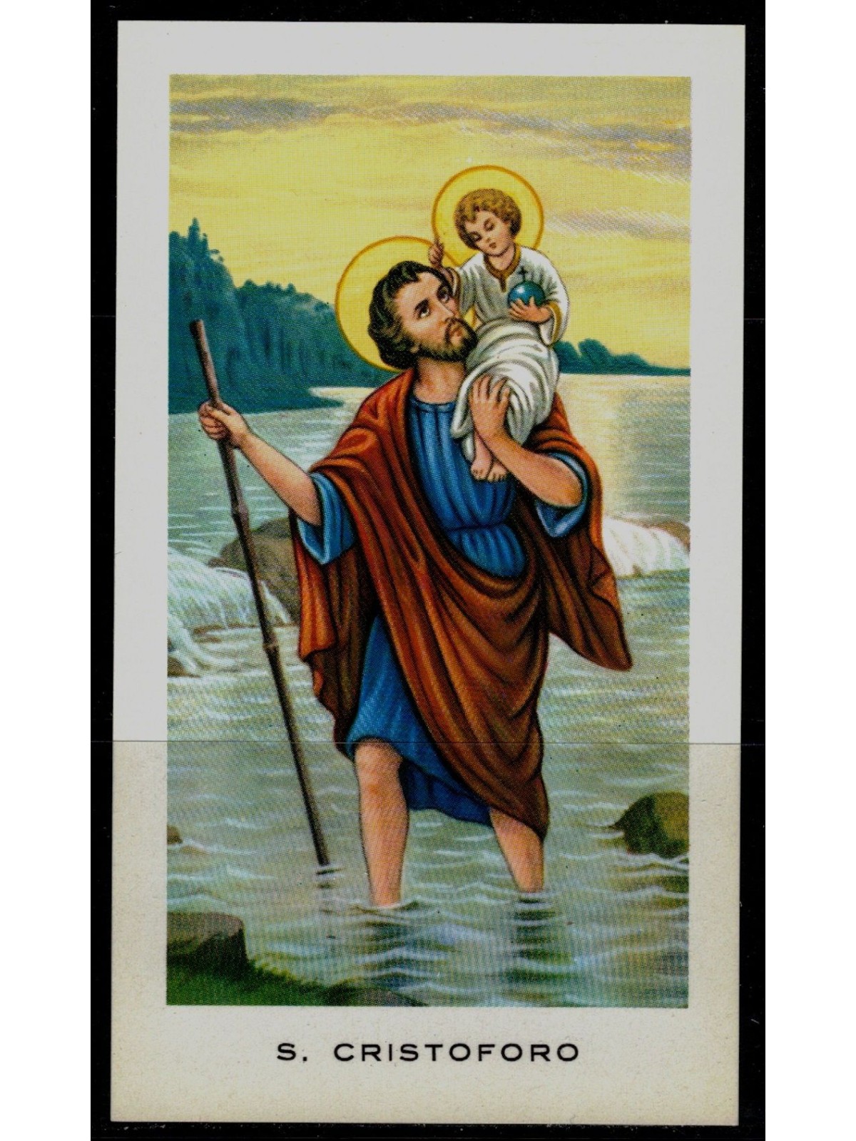 SANTINO (HOLY CARD) S. Cristoforo ed. EGIM n° 259
