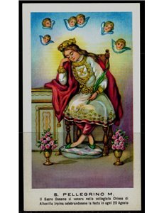 SANTINO (HOLY CARD) S. Pellegrino ediz. EGIM n° 263