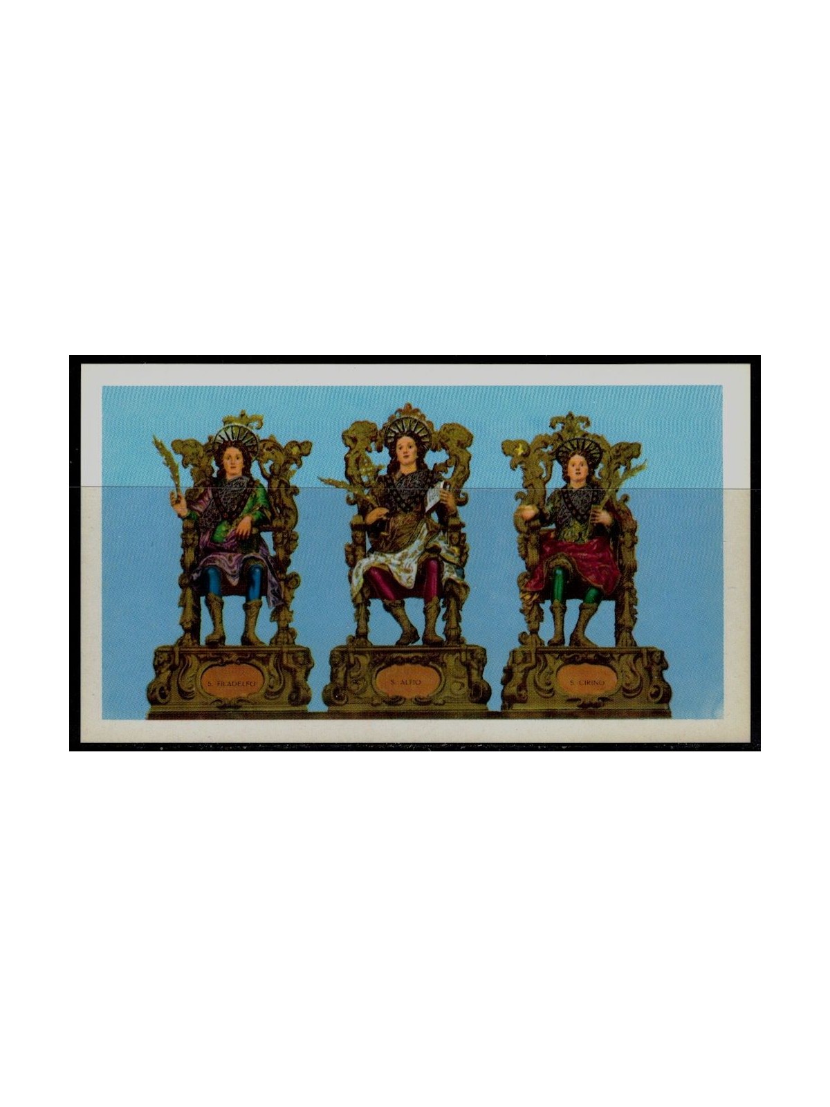 SANTINO (HOLY CARD) SS. Alfio, Filadelfo and Cirino ed. EGIM n° 285