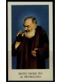 SANTINO (HOLY CARD) Beato Padre Pio da Pietrelcina ediz. EGIM n° 315