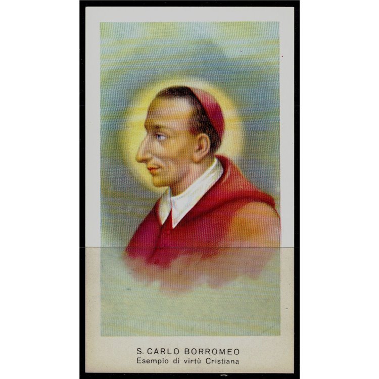 SANTINO (HOLY CARD) S. Carlo Borromeo ediz. EGIM n° 55