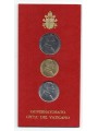 VATICAN 1988 Governorate of Vatican City, 3 coins UNC