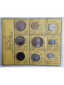 ITALY 1970 Divisional Set of 9 Coins UNC
