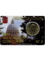 VATICANO 2011 Coin Card n° 2
