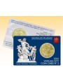 VATICANO 2012 Coin Card n° 3 Musei Vaticani