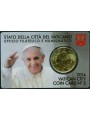 VATICAN 2014 Coin Card n° 5 Pope Francis
