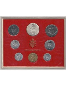 VATICANO 1971 Giovanni Paolo VI Anno IX, 8 monete FDC