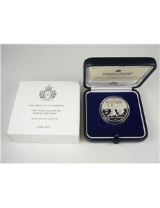 SAN MARINO 2012 Moneta 10€ in argento proof dedicata ad Aligi Sassu