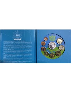 SAN MARINO 2008 Divisional Set of 9 Coins UNC