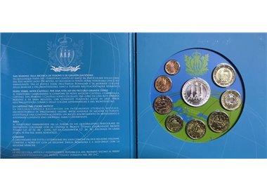 SAN MARINO 2008 Divisional Set of 9 Coins UNC