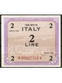 AMERICAN OCCUPATION AMGOT 2 LIRE